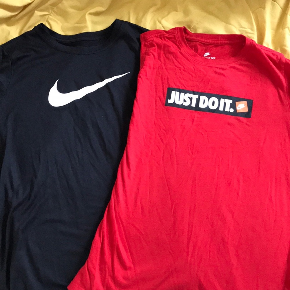 2 Boys XL shirts